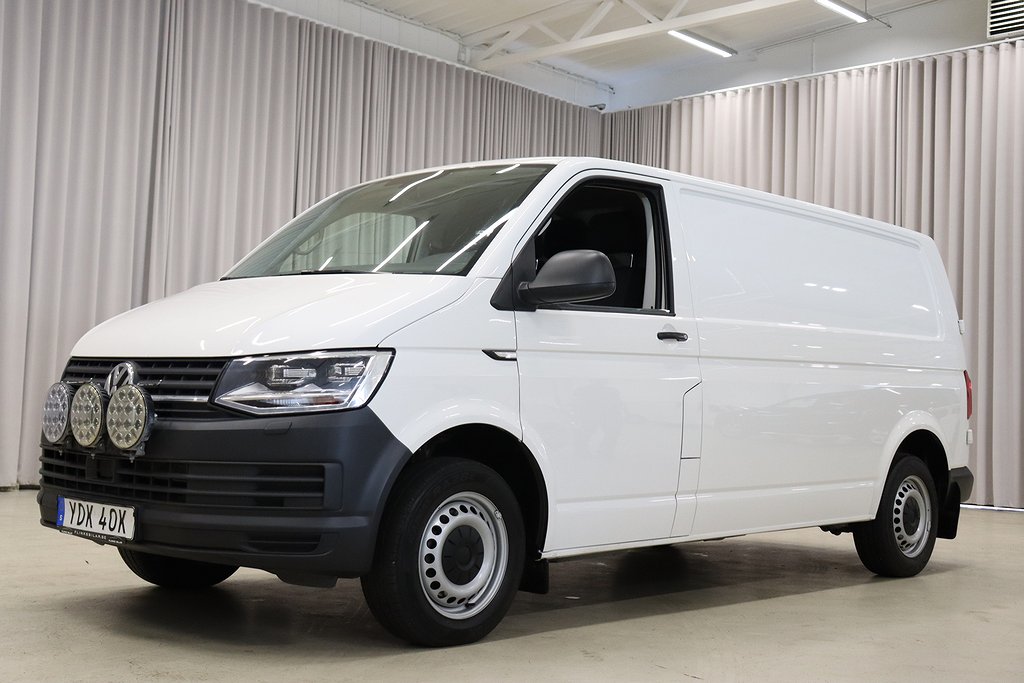 Volkswagen Transporter DSG 150HK L2 LED Drag Värmare Momsbil