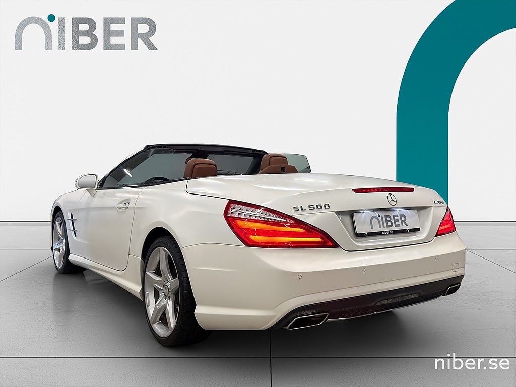 Mercedes-Benz SL 500 AMG, Designo, 3 brukare, Mkt utr.