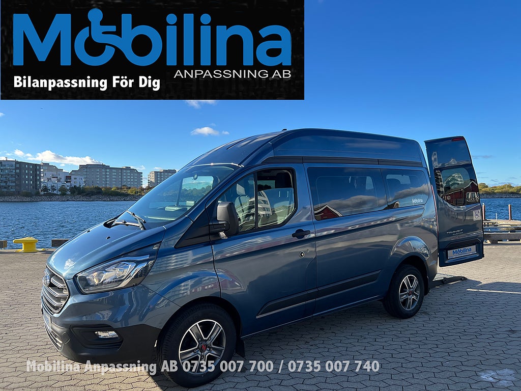 Ford Transit Custom Handikappanpassad
