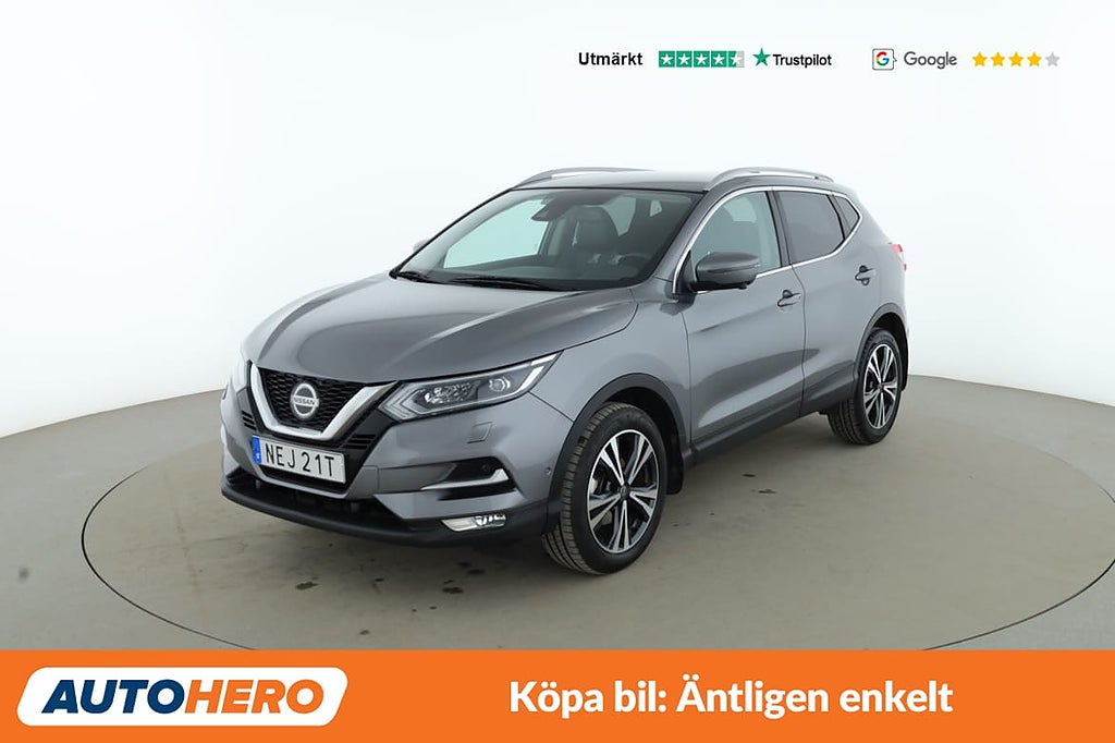 Nissan Qashqai 1.3 DIG-T Tekna / 360, Dragkrok, GPS