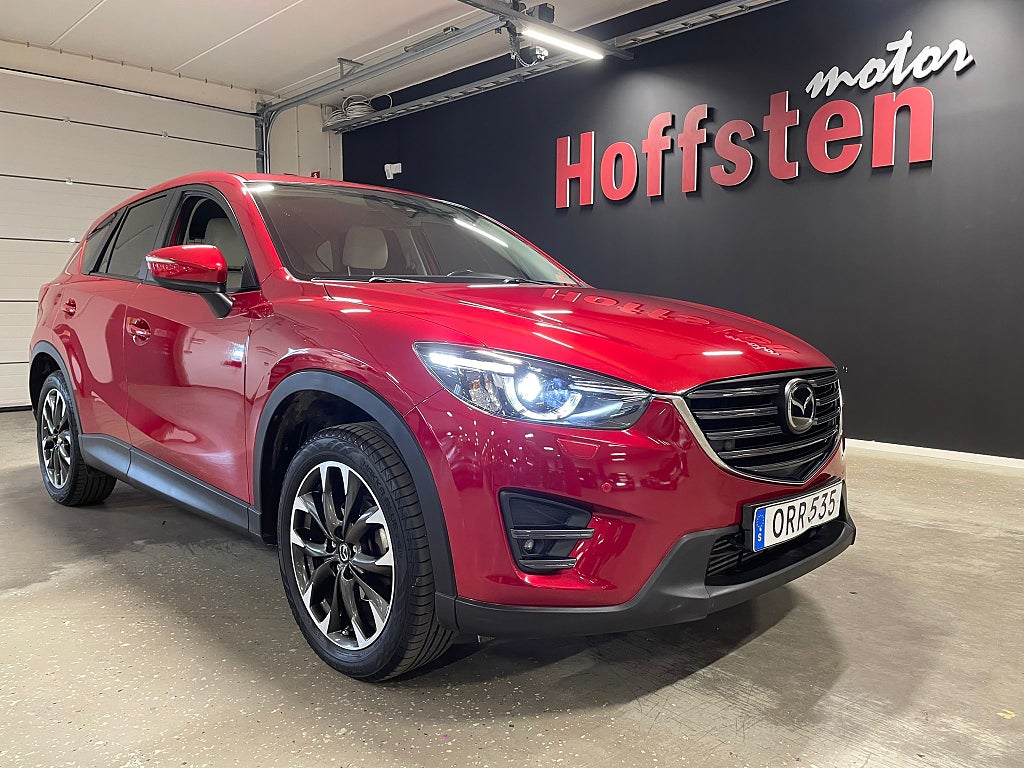 Mazda CX-5 2.2 SKYACTIV-D AWD Euro 6/läder/motorvärmare
