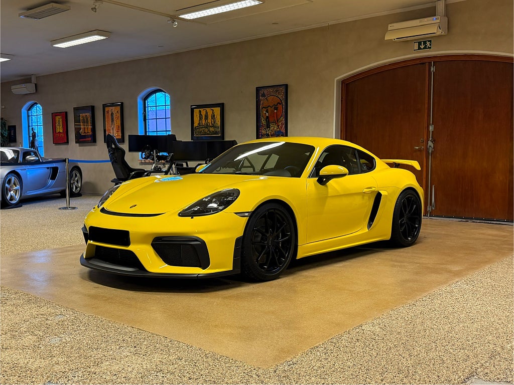 Porsche Cayman 718 GT4 Clubsport - Svensksåld - 2 Ägare - Se spec - Nyservad