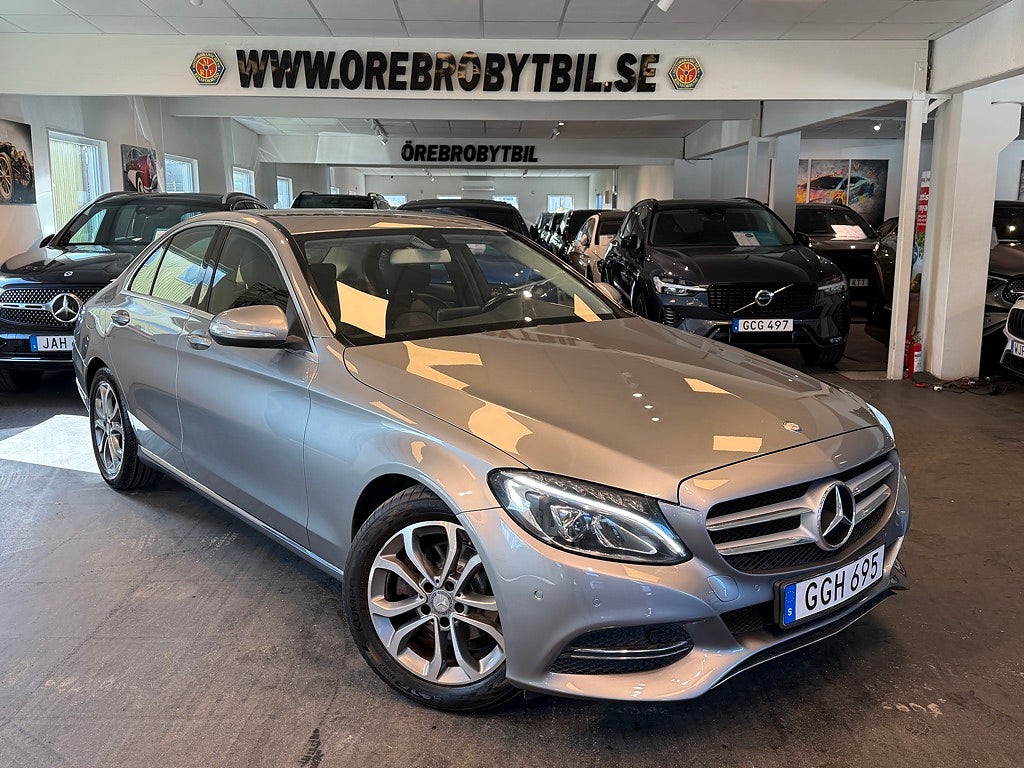 Mercedes-Benz C 180 7G-Tronic Plus Avantgarde M-värmare Gps 156hk