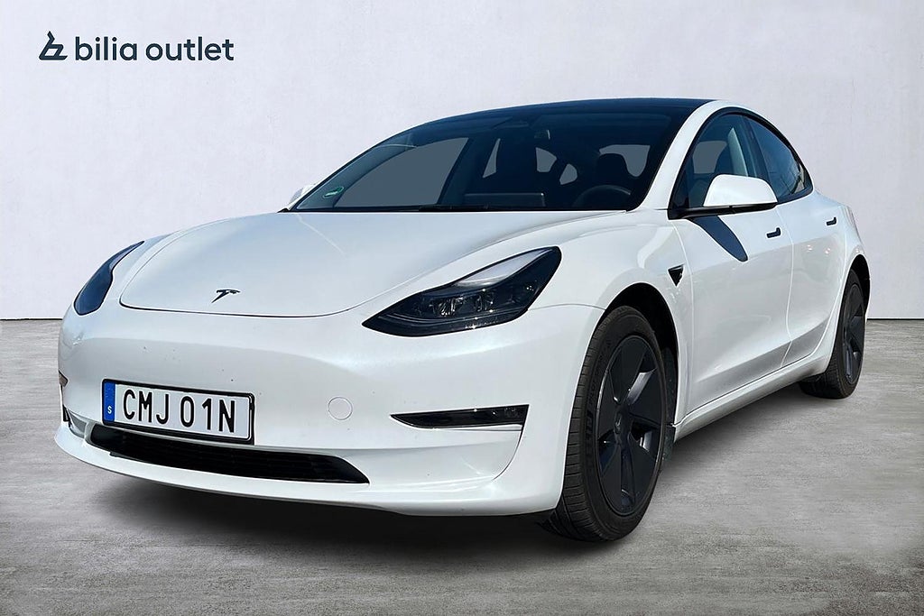 Tesla Model 3 Long Range AWD 498hk / Drag Navi Autopilot Kamera 