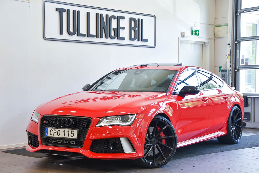 Audi RS7 V8 560HK SV-Såld Reveton 22'' Carbon HuD Bose Softclose