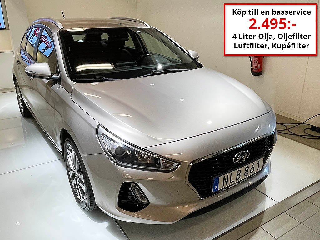 Hyundai i30 Kombi 1,4T-GDi Automat 140Hk