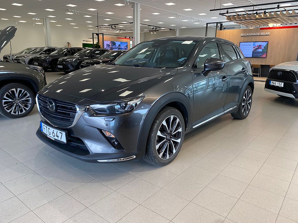 Mazda CX-3 2,0 Oprimum AWD / Aut / V-hjul / Drag / 150hk
