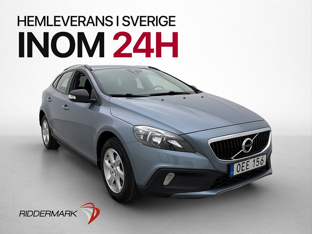 Volvo V40 Cross Country D2 120hk Värmare Drag 0,37l/Mil