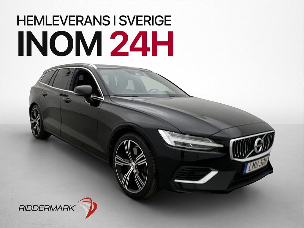 Volvo V60 T6 AWD Inscription Skinn Kamera Värmare Drag