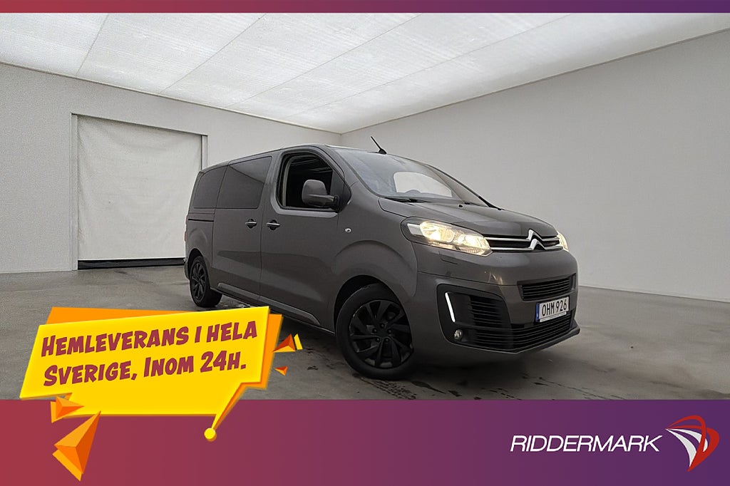 Citroën SpaceTourer L2 177hk B-Kamera Pano El-Dörr CARPLAY