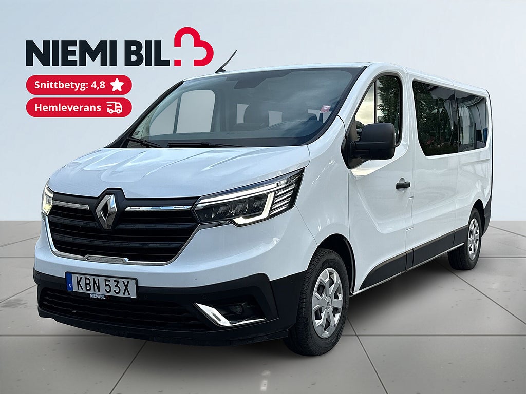 Renault Trafic 9-sits Passenger 2.0 dCi 110 Drag Dvärm Kamera SoV MOMS