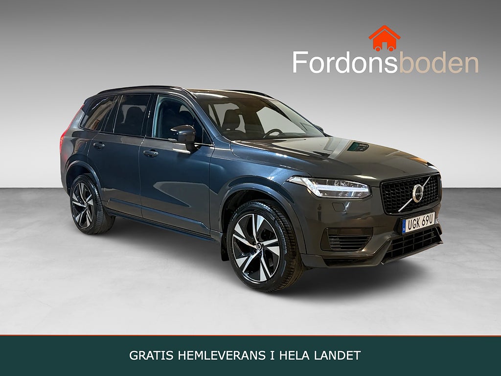 Volvo XC90 Recharge T8 AWD R-Design Pro 7-Sits Polestar B&W
