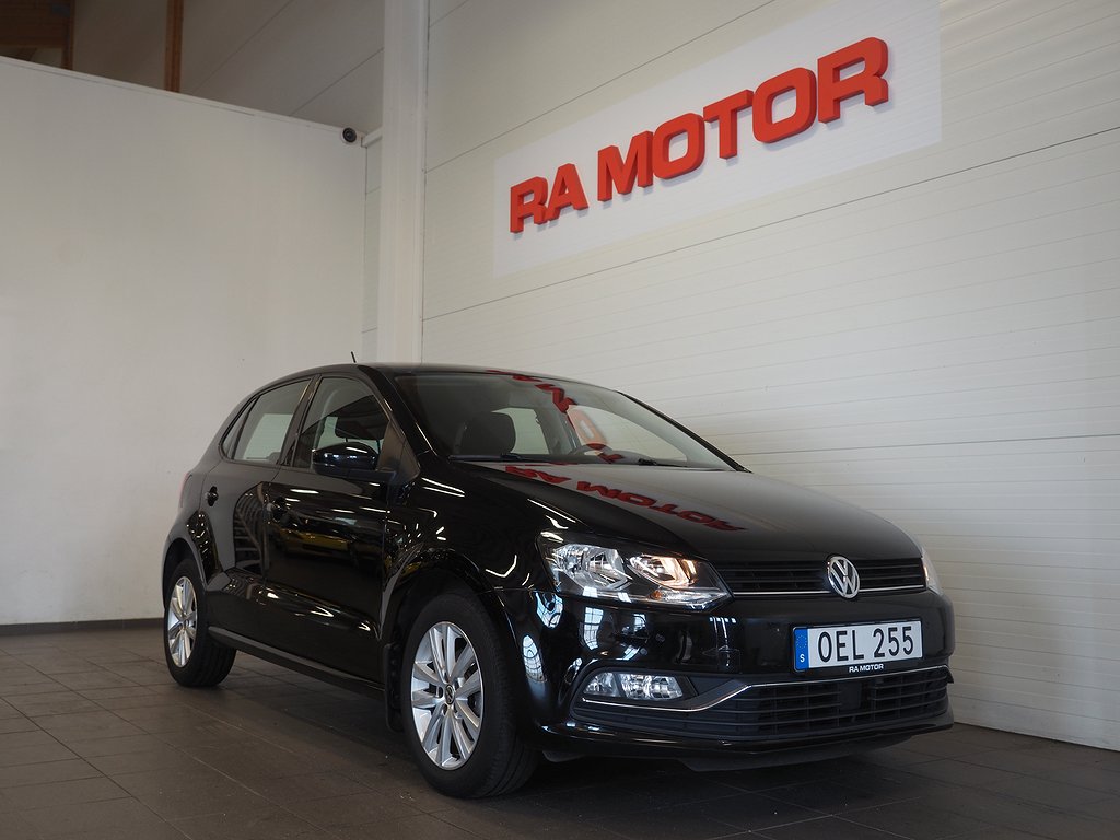 Volkswagen Polo 1,2 TSI 90Hk Aut 5D Bluetooh PDC 2017