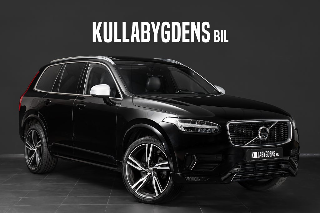 Volvo XC90 D5 AWD R-Design | Pano | B&W | HUD | 22" | 7-Sits