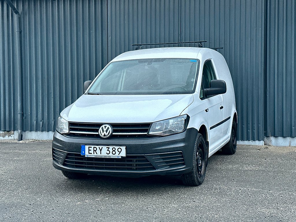 Volkswagen Caddy Skåpbil 2.0 TDI 102hk, D-värmare, 1 Ägare