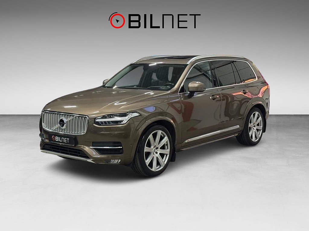 Volvo XC90 7-sits T6 AWD Aut Inscription Fin Spes B&W Pano 320hk