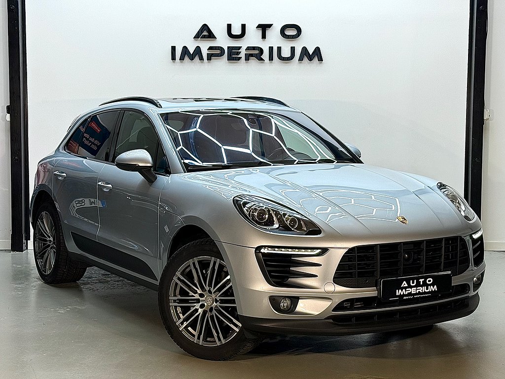 Porsche Macan S Diesel PDK Sport Chrono PASM Pano Bose 258hk