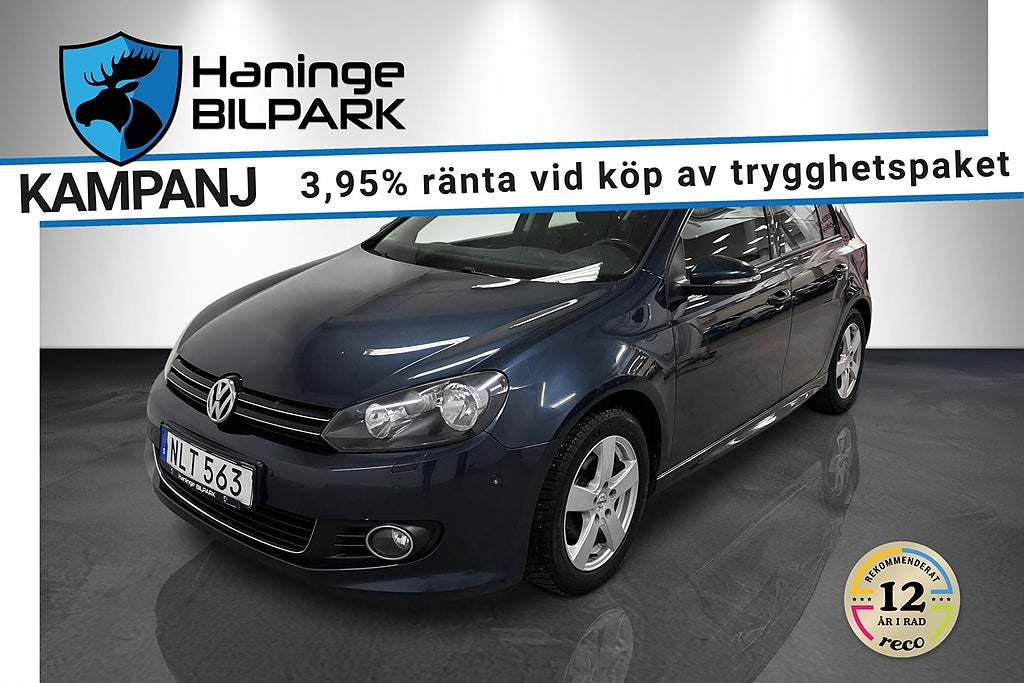 Volkswagen Golf 1.6 TDI DARK LABEL / FJÄRRVÄRMARE / PARKERINGSENSORER FRAM OCH B