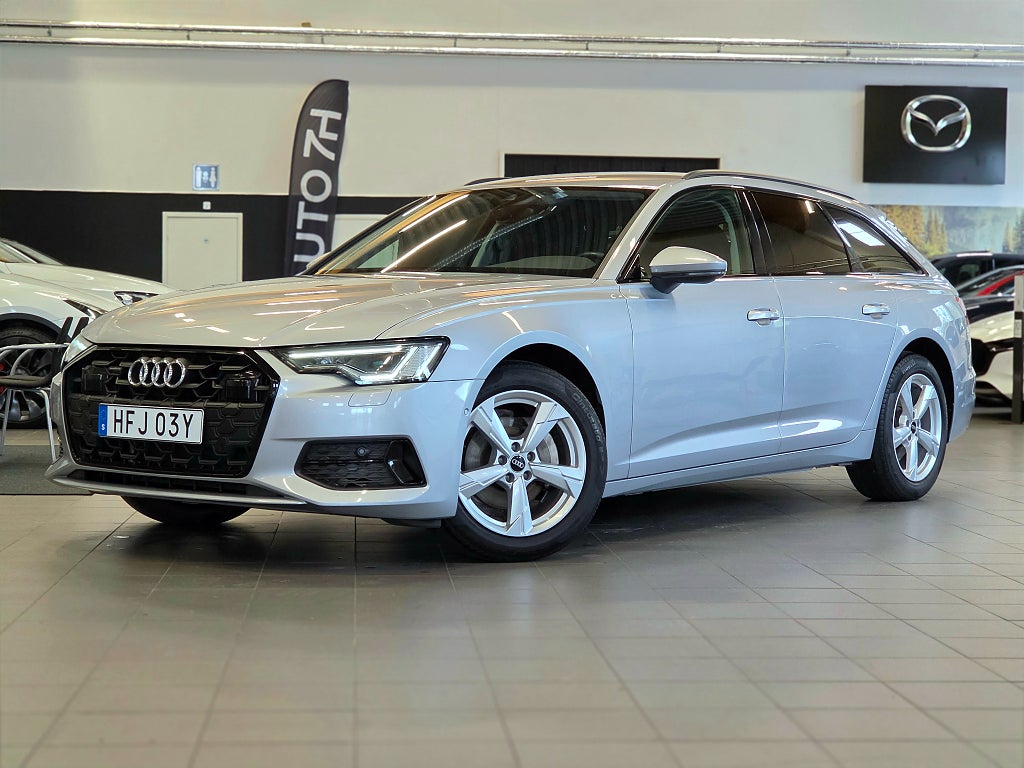 Audi A6 Avant 40 TDI quattro 204 hk / Navi / Värmare / Drag / 