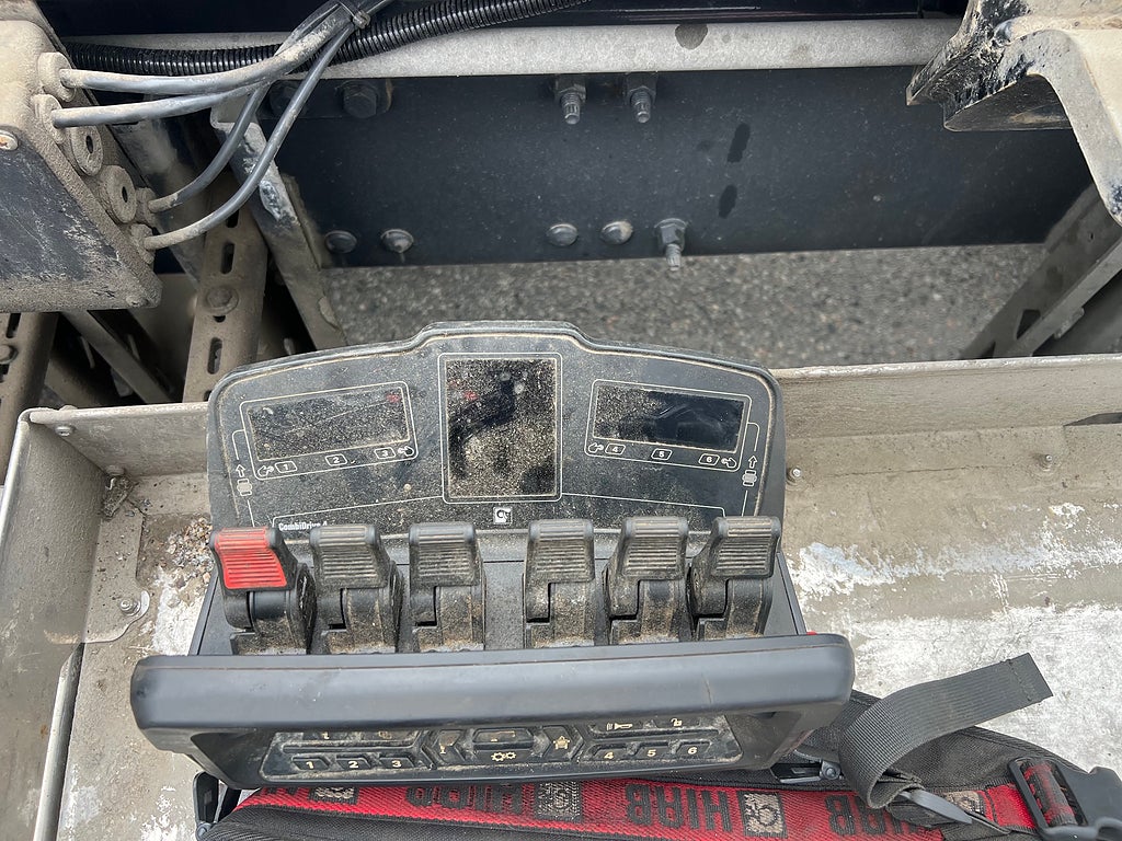 Övriga Kranflak Hiab 232-E5 kran & Schaktlucka