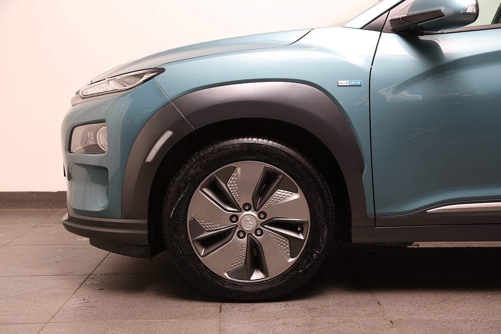 Hyundai Kona Electric 64 kWh Premium 204hk 1ägare I Nytt EV-batteri 2019