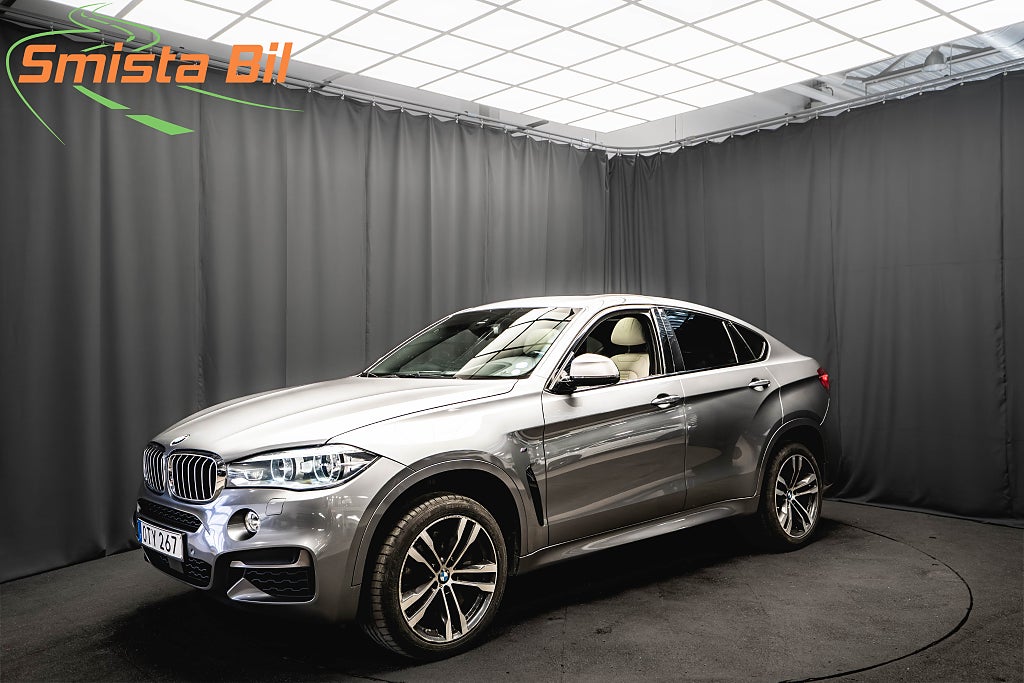BMW X6 M50d M Sport NAPPALÄDER PANO D-VÄRM H/K HUD DRAG MOMS