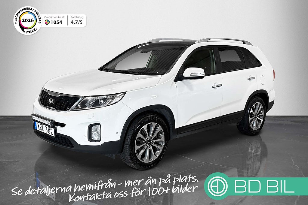 Kia Sorento 2.2 CRDi 4WD PANORAMA BACKKAMERA VENTILERADE SÄTEN DRAG