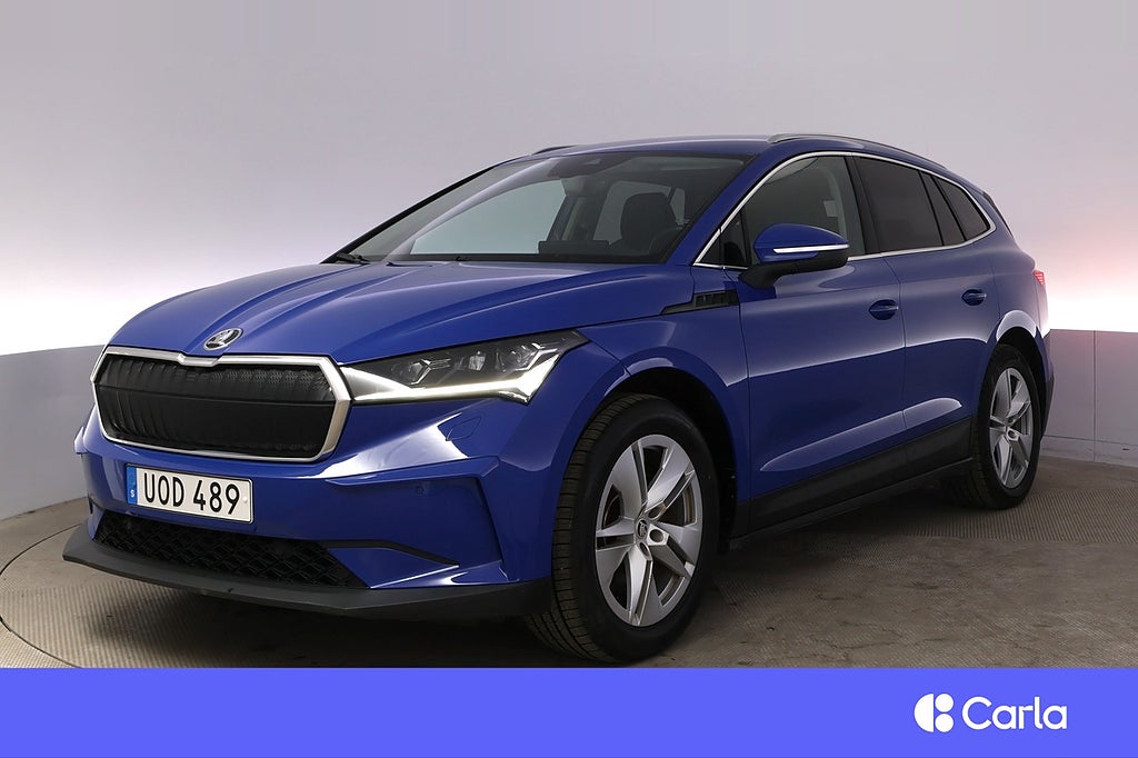 Skoda Enyaq iV 80 Drag Dödavinkel Navi Rattvärme Kamera