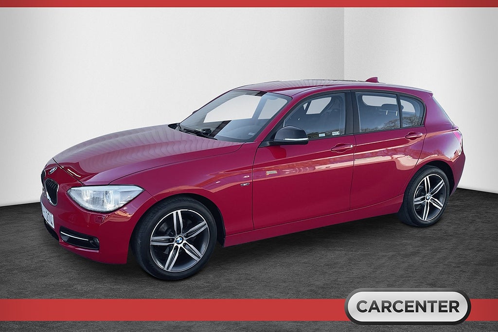 BMW 118d 5-dörrars Steptronic Sport line Euro 5/P-sens