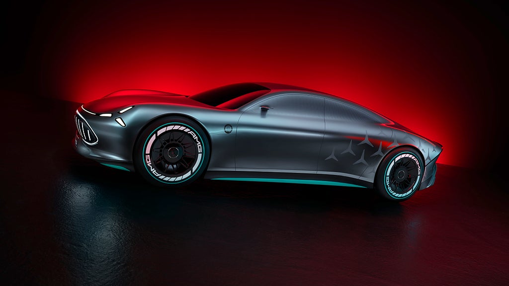 Mercedes Vision AMG kommer lanseras 2025. Foto: Daimler
