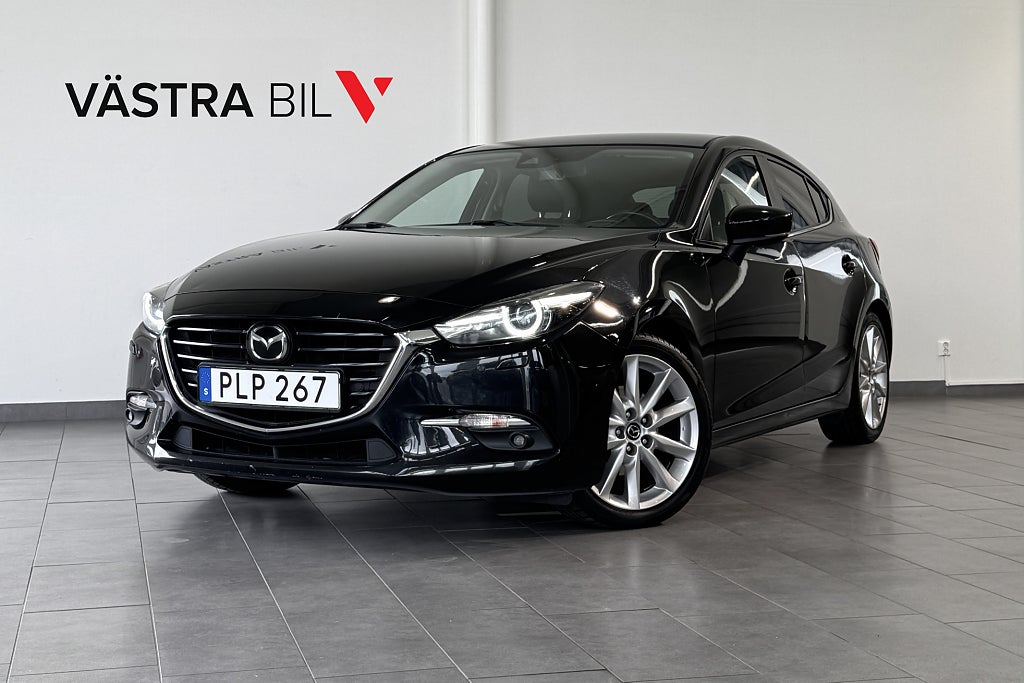 Mazda 3 Optimum 2.0 SKYACTIV-G Navi, Bose, Dragkrok