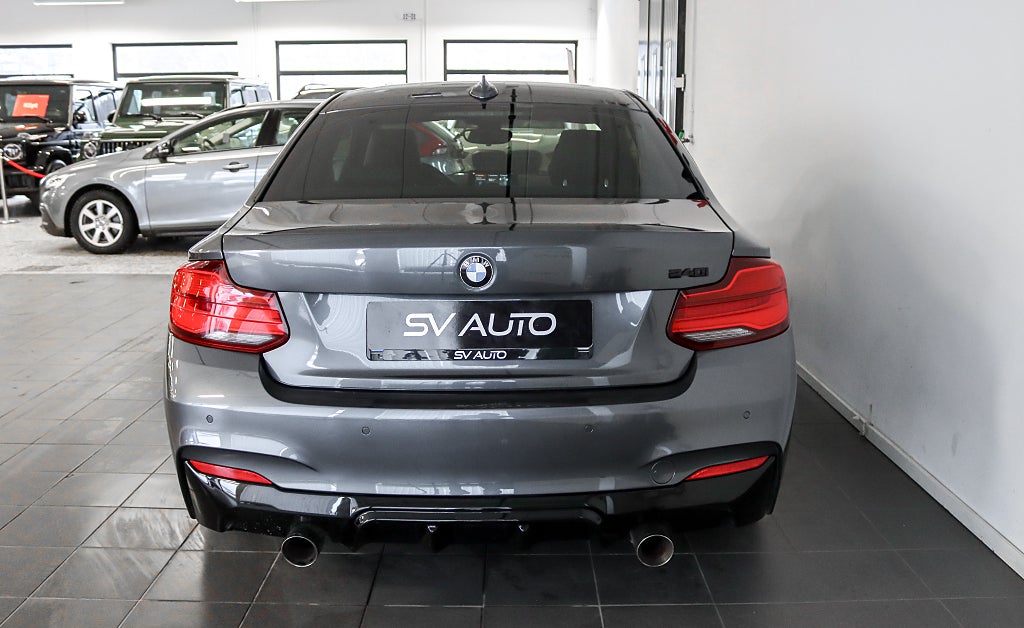 BMW M240I xDrive Coupé H/K Cockpit BullX-Sportavgas Navi 340hk