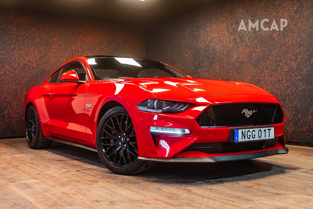 Ford Mustang GT 5.0 V8 450hk | Sv-såld | 1 Brukare | B&O | Brembo