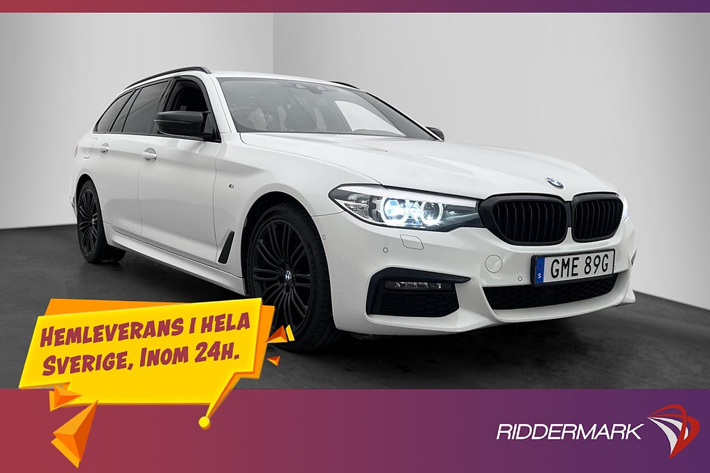 BMW 520 D Touring 190hk M Sport Kamera Dragkrok Display-Key