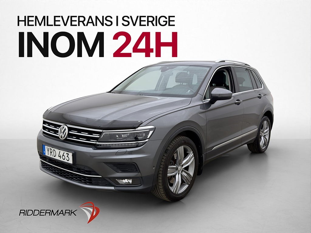 Volkswagen Tiguan 2.0 TDI 4M GT Cockpit Skinn Drag Kamera