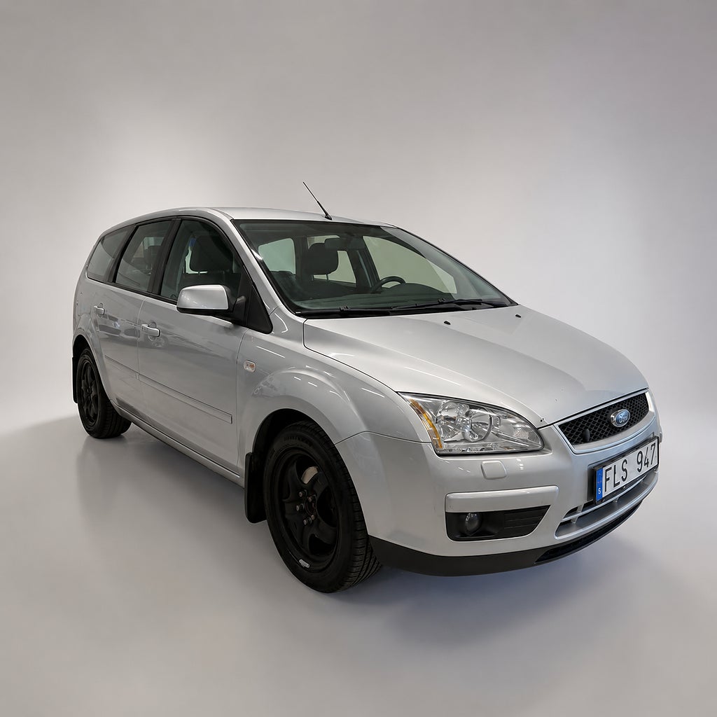 Ford Focus Kombi 1.8 Flexifuel* Nybesiktad * Dragkrok