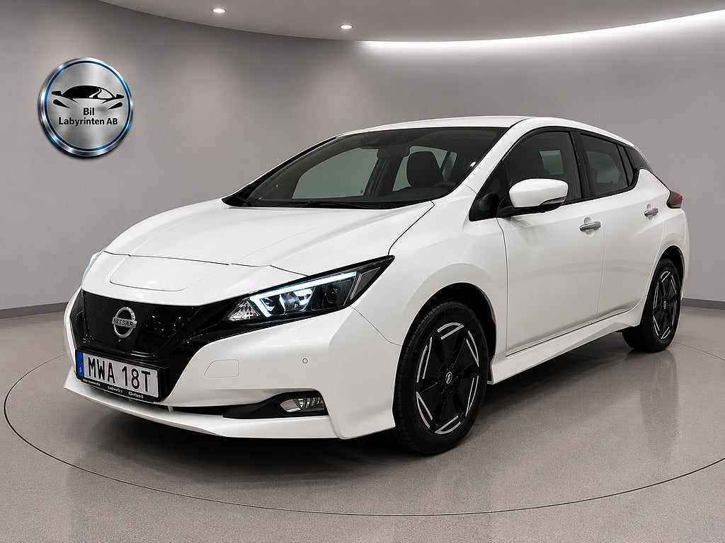 Nissan Leaf FRI LEVERANS // MOMS 360-Kamera 5 doors Vit 110kW Pro