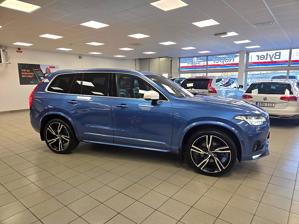 Volvo XC90 D5 AWD  R-Design,7-SITS,Kamrem bytt,3brukare, VOC
