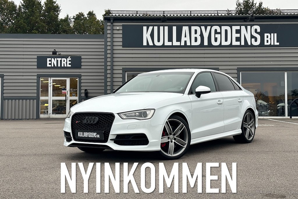 Audi S3 sedan 2.0 TFSI Quattro S tronic | B&O | Läder |300hk