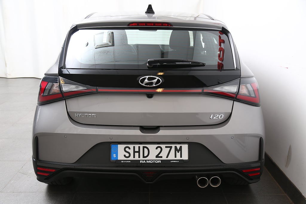 Hyundai i20 1,0 T-GDI iMT 120hk N-Line 5D Kamera Nybilsgaranti 2022