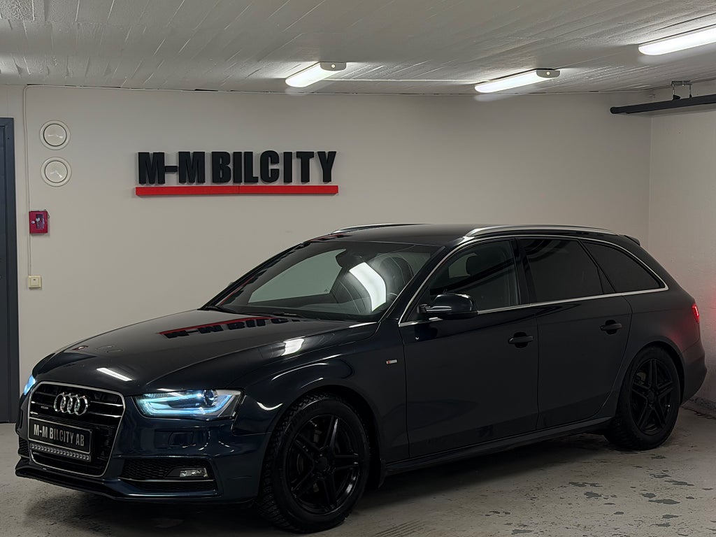 Audi A4 Avant 2.0 TDI|Quattro|S-line|Automat|Drag