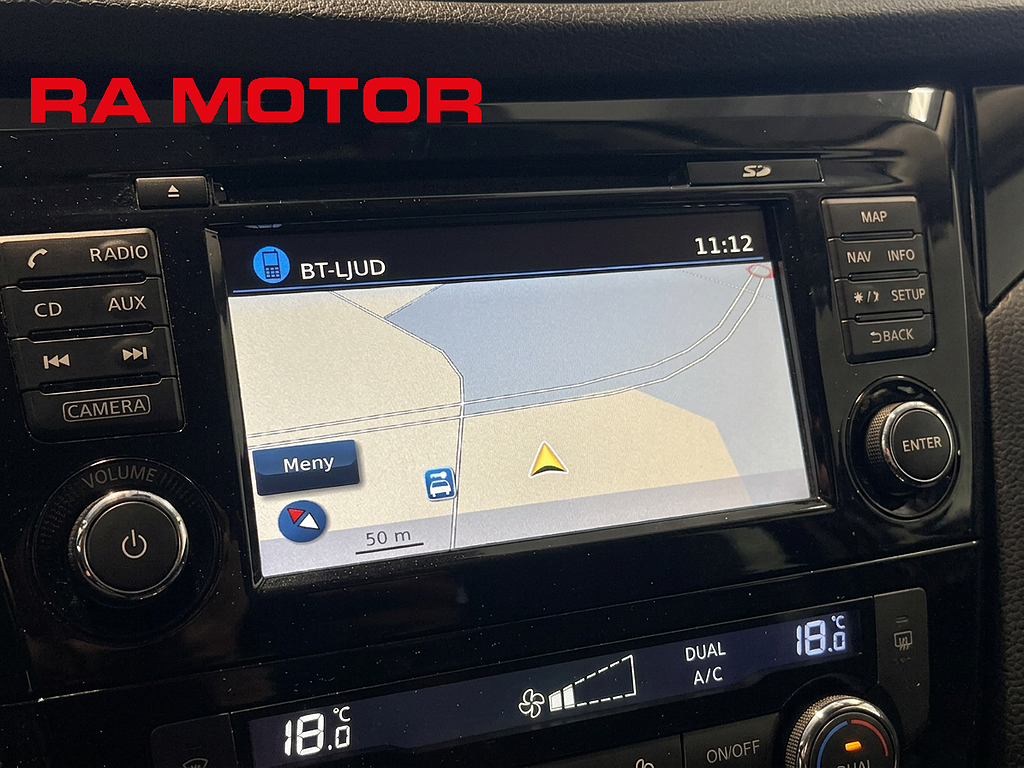 Nissan Qashqai 1.2 DIG-T 115hk | Backkamera | Navigation | PDC | 2018