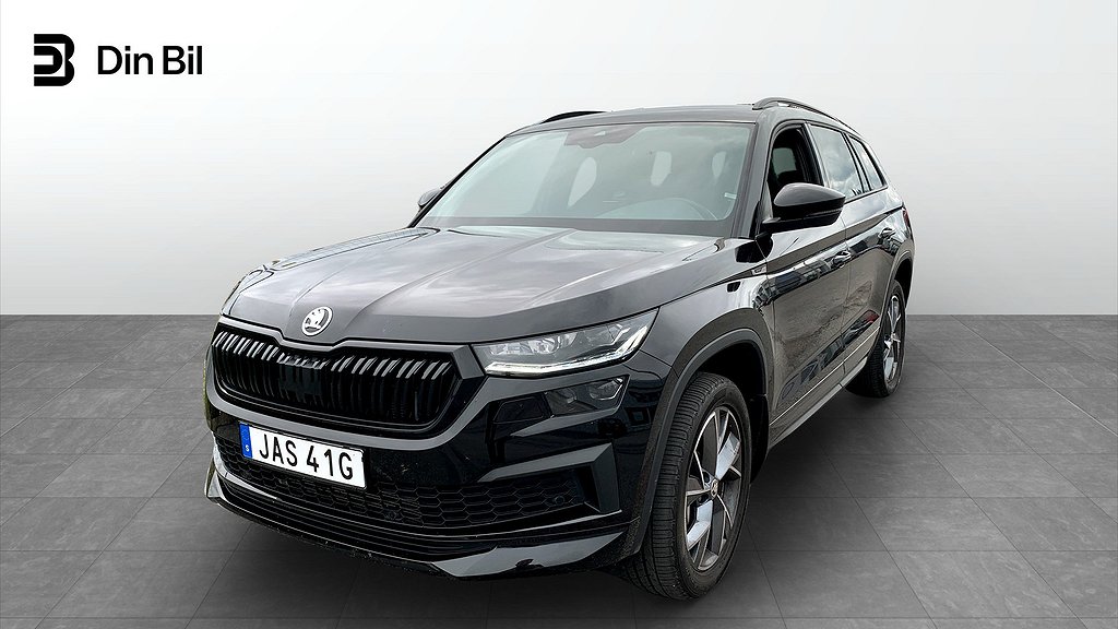 Skoda Kodiaq Sportline 2,0 TDI 200 hk 4x4 | 7-sits Drag | Värma