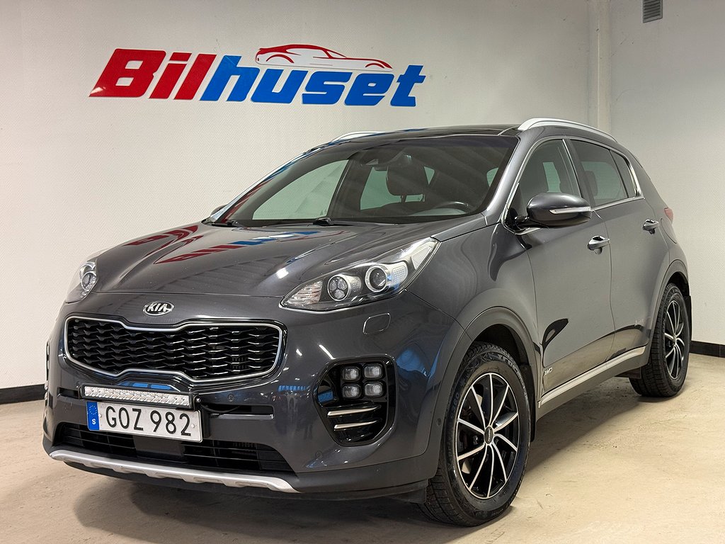 Kia Sportage 2.0 CRDi AWD GT-Line Euro 6 Pano Navi Drag