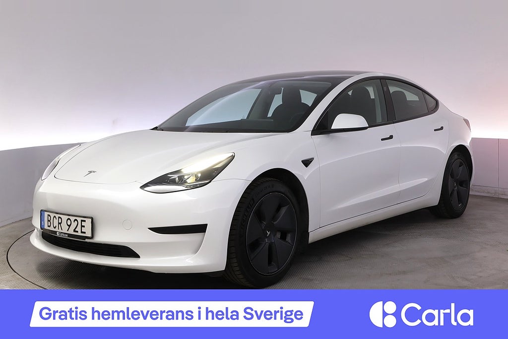Tesla Model 3 Standard Range Refresh AP Pano Drag V-hjul