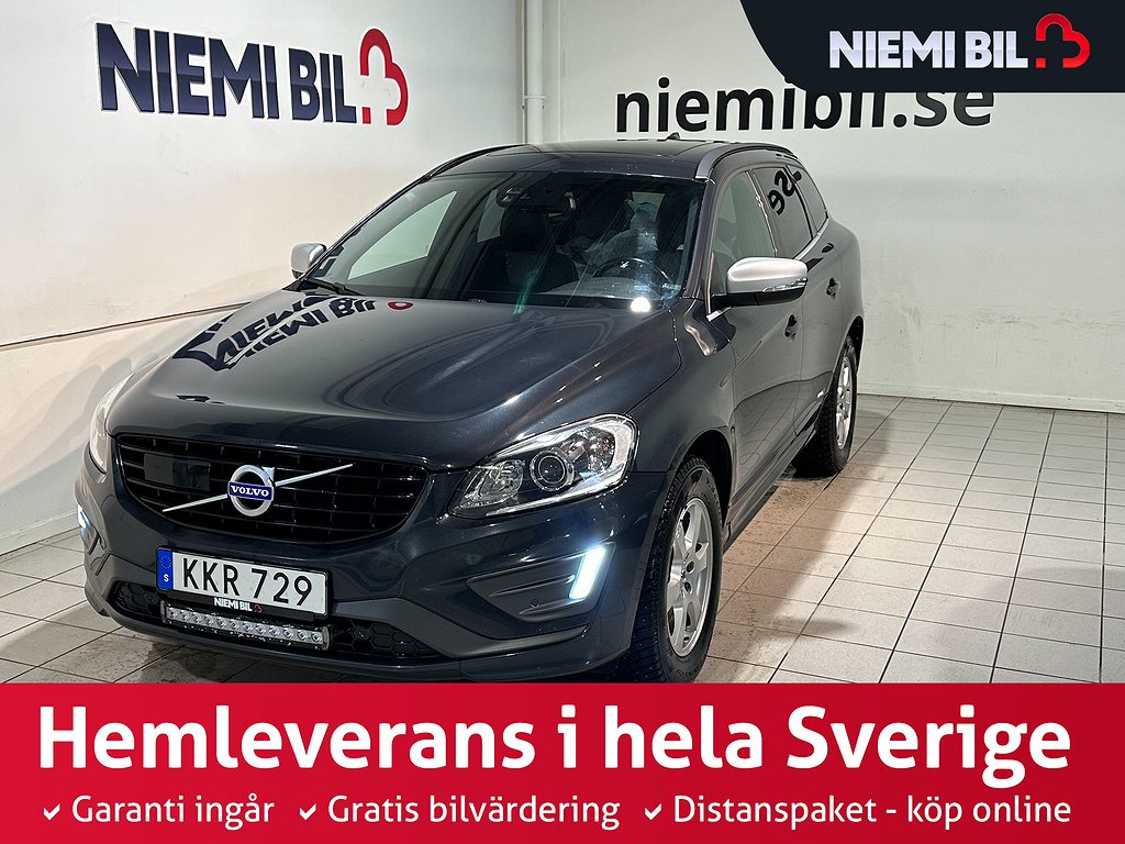 Volvo XC60 D4 AWD Aut R-Design Traction Sunroof Dvärm S/V wheels