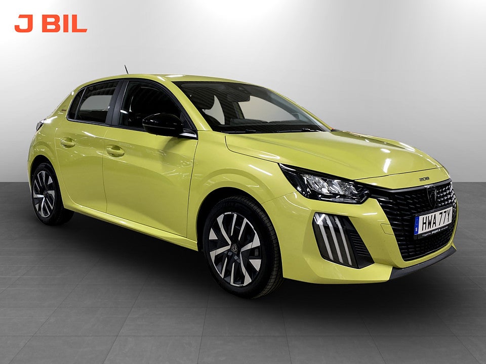 Peugeot 208 Style Hybrid 100hk Aut CARPLAY BACKSENSORER