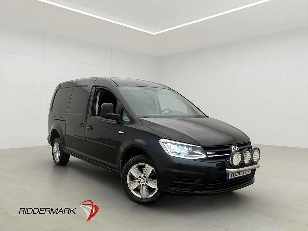 Volkswagen Caddy Maxi 4M 122hk Värmare Drag LED Farthållare