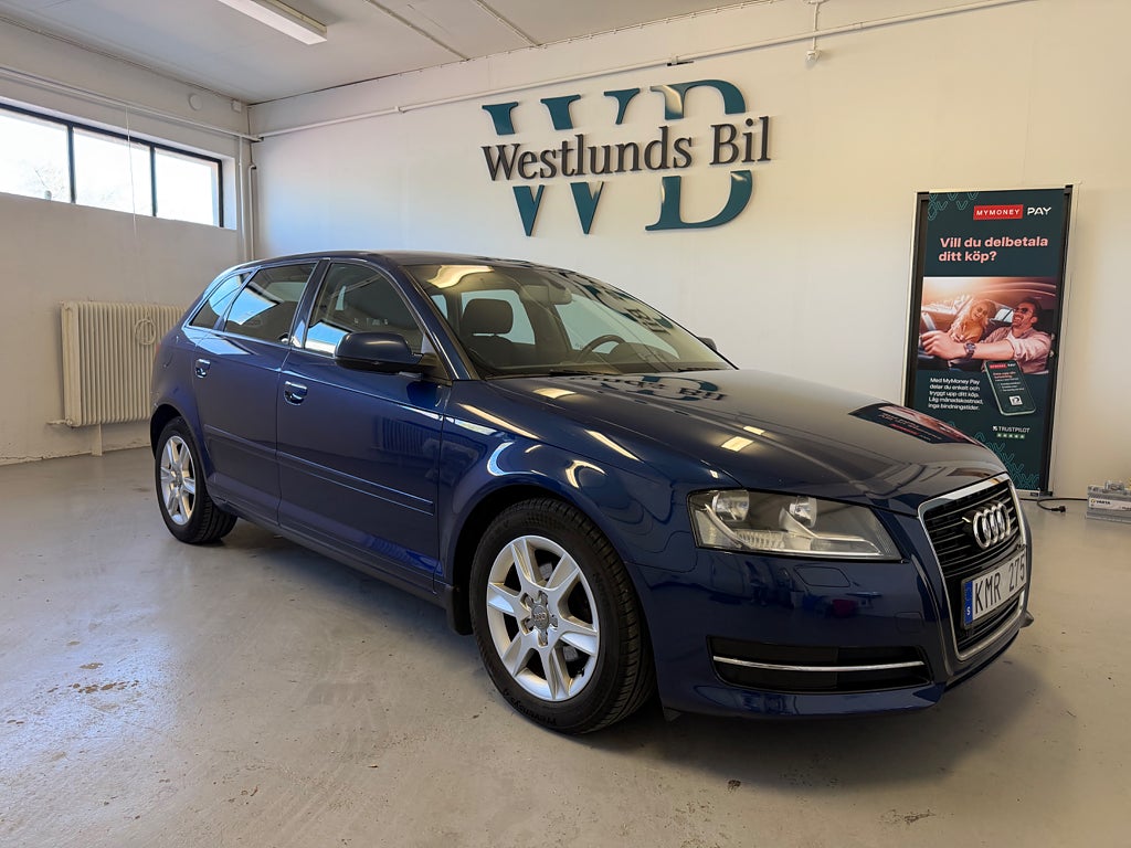 Audi A3 Sportback 1.6 TDI Attraction | 1-Äg | Fullserv | Nybes
