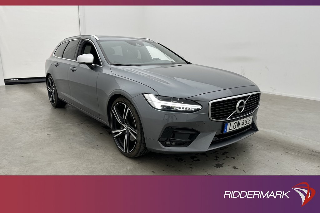 Volvo V90 D5 AWD 235hk R-Design VOC Pano B&W Navi BLIS Drag